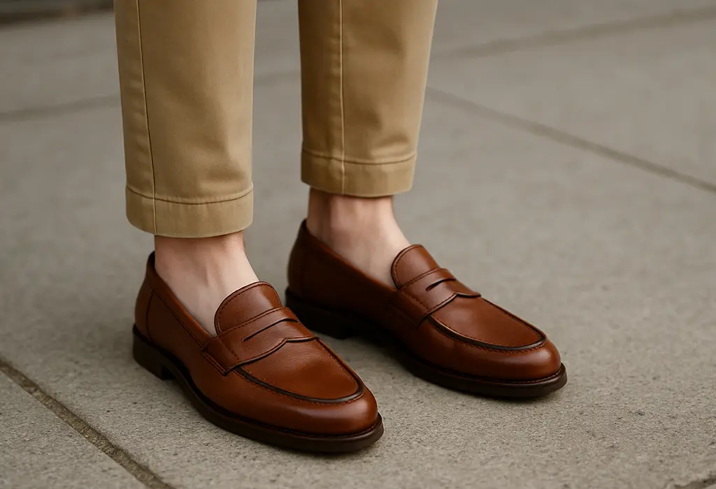 Two Tone Loafers Giving Classic Footwear a Modern Playful Upgrade