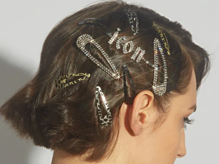 Embellished Hair Clips Finishing Off Outfits the Way Jewelry Finishes a Look